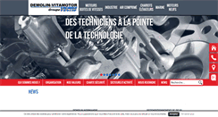 Desktop Screenshot of demolin.fr